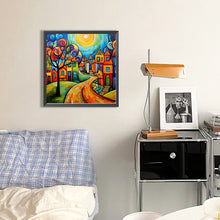 Load image into Gallery viewer, Diamond Painting - Full Square - Color cartoon houses (45*45CM)