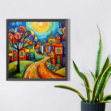Load image into Gallery viewer, Diamond Painting - Full Square - Color cartoon houses (45*45CM)