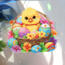 Load image into Gallery viewer, Easter Single-Sided Diamond Art Hanging Pendant for Office Home Decor (Chicken)