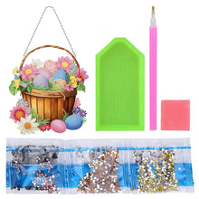 Load image into Gallery viewer, Easter Single-Sided Diamond Art Hanging Pendant for Office Home Decor (Eggs)