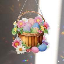 Load image into Gallery viewer, Easter Single-Sided Diamond Art Hanging Pendant for Office Home Decor (Eggs)