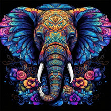 Load image into Gallery viewer, Diamond Painting - Full Round - color elephant (45*45CM)