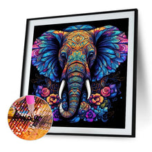 Load image into Gallery viewer, Diamond Painting - Full Round - color elephant (45*45CM)