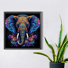 Load image into Gallery viewer, Diamond Painting - Full Round - color elephant (45*45CM)