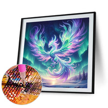 Load image into Gallery viewer, Diamond Painting - Full Round - Phoenix under the aurora (30*30CM)