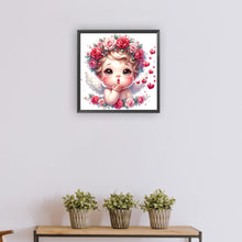 Load image into Gallery viewer, Diamond Painting - Full Round - angel baby (30*30CM)