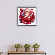 Load image into Gallery viewer, Diamond Painting - Full Round - angel baby (30*30CM)