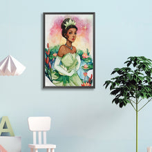 Load image into Gallery viewer, Diamond Painting - Full Round - watercolor princess (40*60CM)