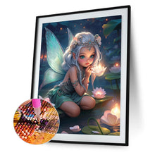 Load image into Gallery viewer, Diamond Painting - Full Round - elf girl (30*40CM)