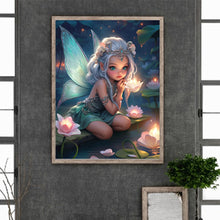 Load image into Gallery viewer, Diamond Painting - Full Round - elf girl (30*40CM)