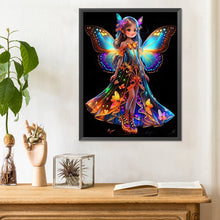 Load image into Gallery viewer, Diamond Painting - Full Round - little butterfly fairy (30*40CM)