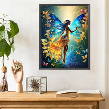 Load image into Gallery viewer, Diamond Painting - Full Round - butterfly fairy (30*40CM)