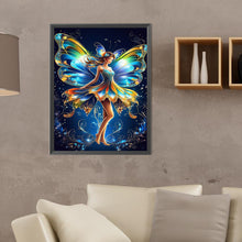 Load image into Gallery viewer, Diamond Painting - Full Round - butterfly fairy (30*40CM)