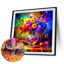 Load image into Gallery viewer, Diamond Painting - Full Round - Colorful oil painting flowers (40*40CM)