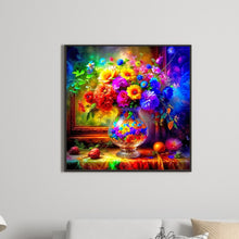 Load image into Gallery viewer, Diamond Painting - Full Round - Colorful oil painting flowers (40*40CM)