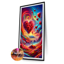 Load image into Gallery viewer, Diamond Painting - Full Round - dreamy clouds rose love (40*70CM)