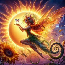 Load image into Gallery viewer, Diamond Painting - Full Round - Star and Moon Elf (30*30CM)