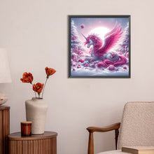 Load image into Gallery viewer, Diamond Painting - Full Round - garden unicorn (30*30CM)