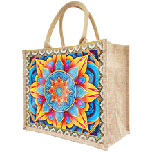 Load image into Gallery viewer, Linen DIY Flower Diamond Painting Purses for Women Adults Kids Craft (Mandala)