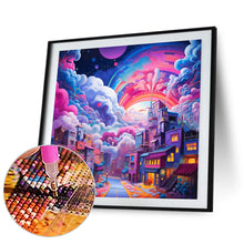 Load image into Gallery viewer, Diamond Painting - Full Round - Fantasy World¡¤Cloudy Night (30*30CM)