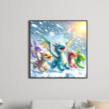 Load image into Gallery viewer, Diamond Painting - Full Round - Colorful dragon (30*30CM)