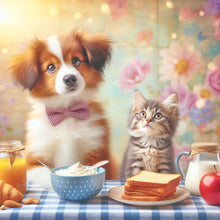 Load image into Gallery viewer, Diamond Painting - Full Round - Dogs and cats (30*30CM)