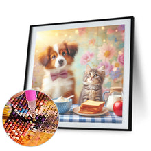 Load image into Gallery viewer, Diamond Painting - Full Round - Dogs and cats (30*30CM)