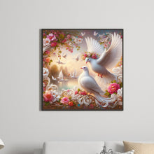 Load image into Gallery viewer, Diamond Painting - Full Round - garden dove (30*30CM)