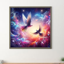 Load image into Gallery viewer, Diamond Painting - Full Round - Phantom Cloud White Pigeon (30*30CM)