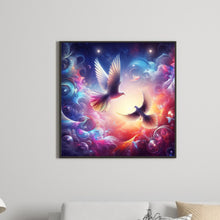 Load image into Gallery viewer, Diamond Painting - Full Round - Phantom Cloud White Pigeon (30*30CM)