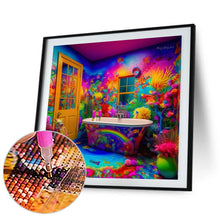 Load image into Gallery viewer, Diamond Painting - Full Round - Colorful bathroom (30*30CM)