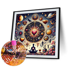 Load image into Gallery viewer, Diamond Painting - Full Round - Zodiac carousel (30*30CM)