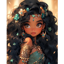 Load image into Gallery viewer, Diamond Painting - Full Round - sweet girl (40*50CM)