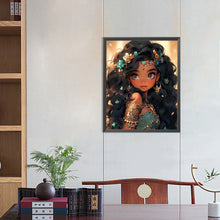 Load image into Gallery viewer, Diamond Painting - Full Round - sweet girl (40*50CM)