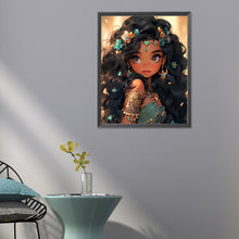 Load image into Gallery viewer, Diamond Painting - Full Round - sweet girl (40*50CM)