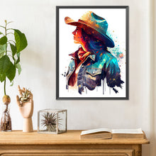 Load image into Gallery viewer, Diamond Painting - Full Round - cowgirl (30*40CM)
