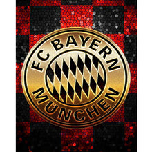 Load image into Gallery viewer, Diamond Painting - Full Round - bayern munich football club logo (40*50CM)