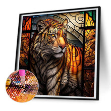 Load image into Gallery viewer, Diamond Painting - Full Round - tiger (30*30CM)