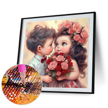 Load image into Gallery viewer, Diamond Painting - Full Round - Valentine's Day young couple (30*30CM)