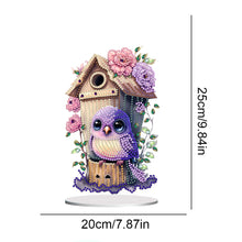 Load image into Gallery viewer, Resin Cute Bird Special Shaped Desktop Diamond Art Kit Desktop Decor (Bird)