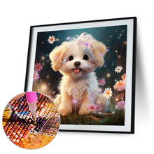 Load image into Gallery viewer, Diamond Painting - Full Round - Flower puppy (30*30CM)
