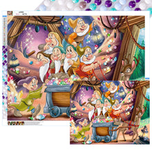 Load image into Gallery viewer, Diamond Painting - Full Round - forest dwarf (90*70CM)