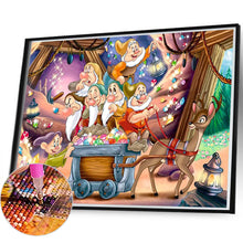 Load image into Gallery viewer, Diamond Painting - Full Round - forest dwarf (90*70CM)
