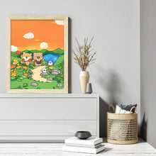 Load image into Gallery viewer, Diamond Painting - Full Round - fox cub (30*40CM)