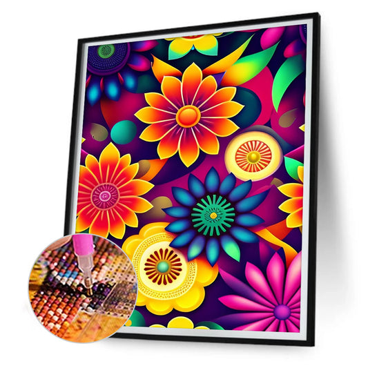 Diamond Painting - Full Round - flower (40*50CM)