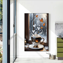 Load image into Gallery viewer, Diamond Painting - Full Round - coffee butterfly (40*60CM)