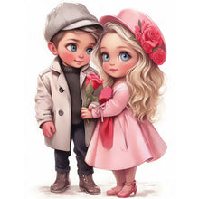 Load image into Gallery viewer, Diamond Painting - Full Square - Valentine's Day Couple (30*40CM)