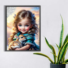 Load image into Gallery viewer, Diamond Painting - Full Square - little girl (30*40CM)