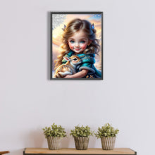 Load image into Gallery viewer, Diamond Painting - Full Square - little girl (30*40CM)