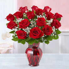 Load image into Gallery viewer, Diamond Painting - Full Round - royal red rose (50*50CM)